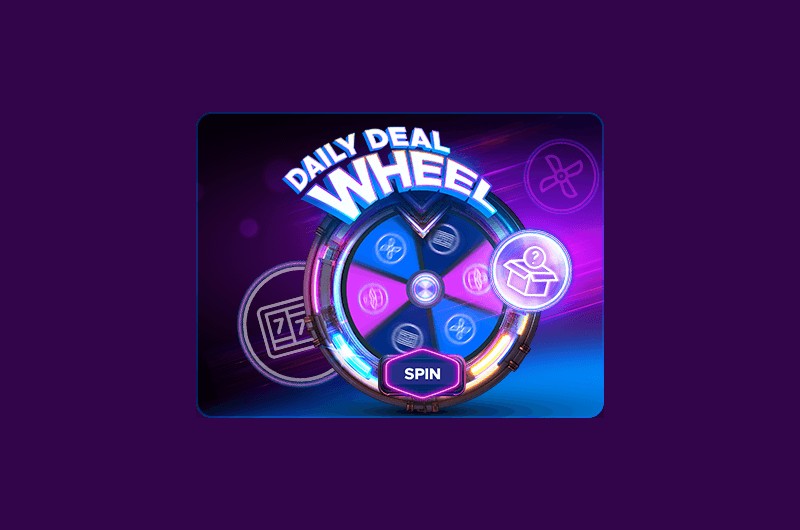 Jackpot City Daily Deal Wheel
